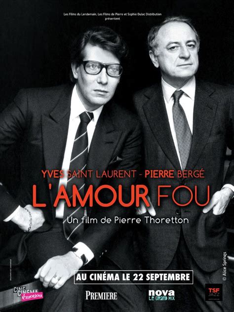 yves saint laurent pierre bergé l amour fou|L’Amour Fou: Remembering Yves Saint Laurent .